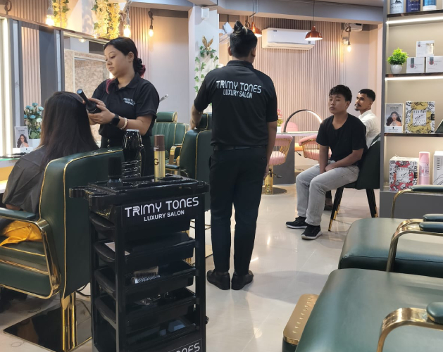 Premium Hair Salon Interior