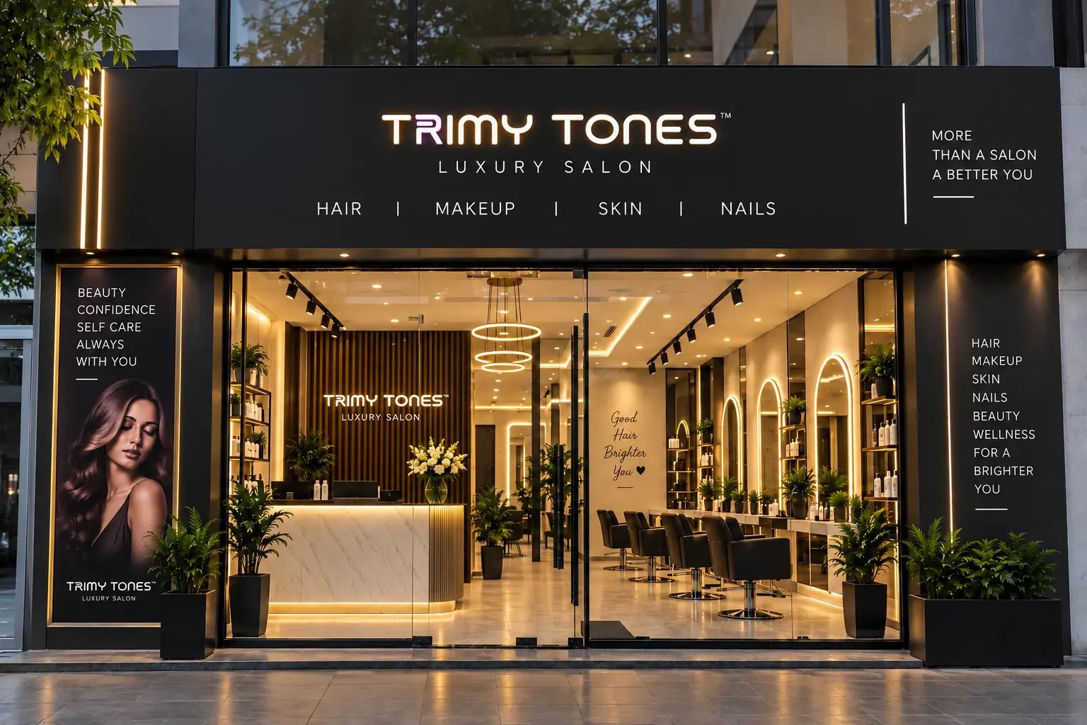 Premium Trimy Tones Salon